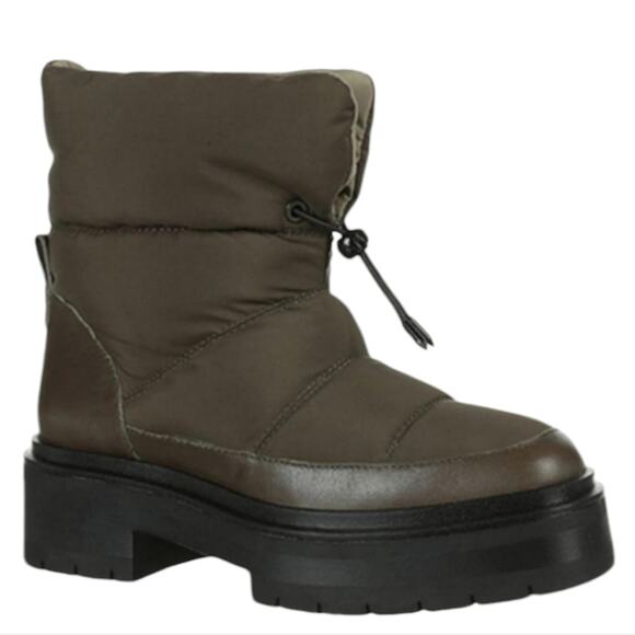 Sam Edelman Alpine Green LAKYN PUFFER SNOW / RAIN BOOT Size 7 New - Picture 8 of 9